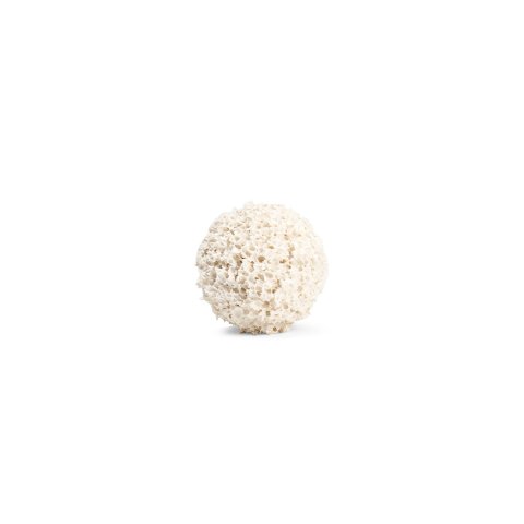 Esfera de caucho esponjoso, blanca ø 22,0 mm