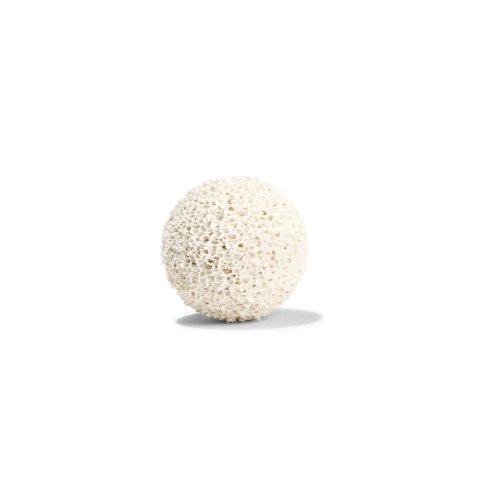 Esfera de caucho esponjoso, blanca ø 25,0 mm