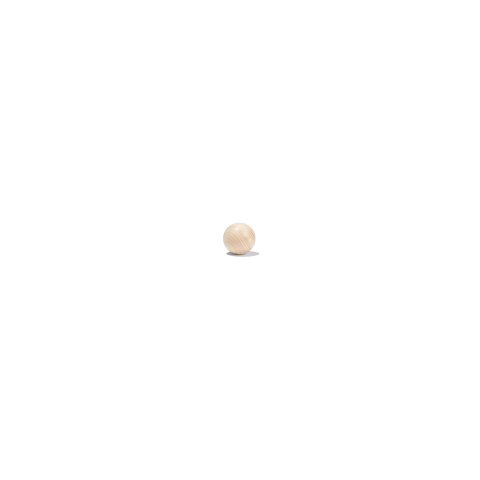 Beechwood ball, not drilled, raw ø 10.0 mm, 100 pieces