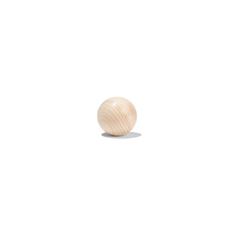Beechwood ball, not drilled, raw ø 25.0 mm