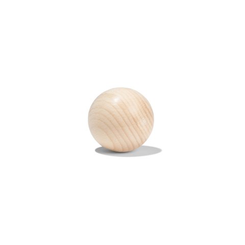 Esfera de madera de haya, no perforada, en bruto ø 40,0 mm