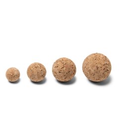 Bola de corcho sin perforar