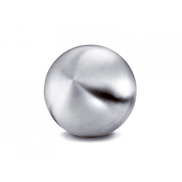 Stainless steel ball, matte, hollow