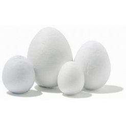 Uovo di ovatta, bianco