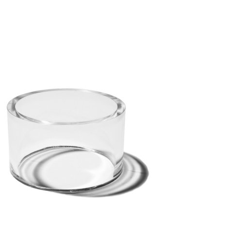 Polystyrene ring, transparent ø 31 x 3 mm, h=31 mm