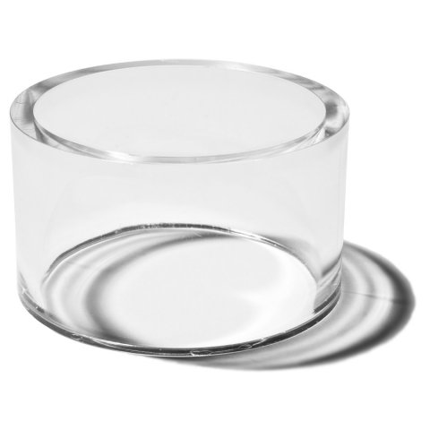 Polystyrene ring, transparent ø 53 x 4 mm, h=30 mm