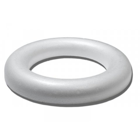 Polystyrene foam ring, flat ø 170 x 32 x 24 mm
