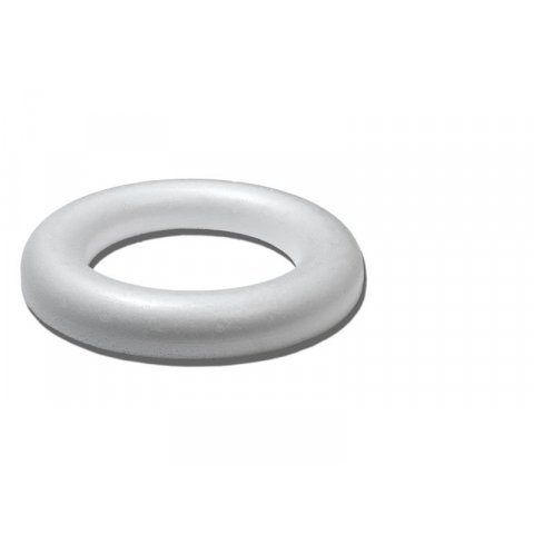 Polystyrene foam ring, flat ø 250 x 55 x 35 mm