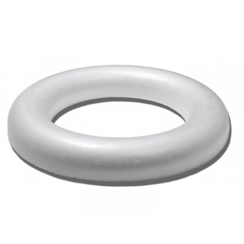 Polystyrene foam ring, flat ø 350 x 79 x 48 mm