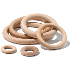 Beechwood rings, untreated
