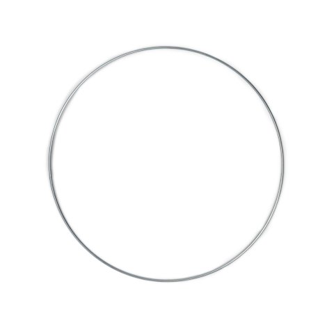 Stahlringe verzinkt, silber ø 300 x 3-4 mm