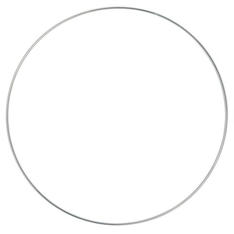 Stahlringe verzinkt, silber ø 700 x 3-4 mm