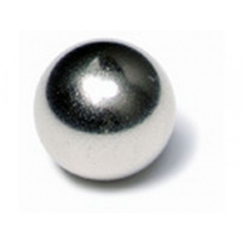 Magnete a sfera in neodimio, argento ø 10 mm, N 40, 4 units