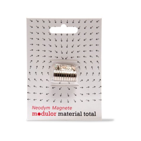 Dischi magnetici al neodimio, autoadesivi ø 12 mm, h = 1,0 mm, N 35, 20 pezzi