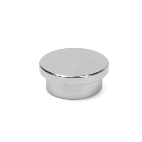 Runder Neodymmagnet mit Stahlgehäuse ø 22 mm, h = 9 mm, Haftkraft N 40