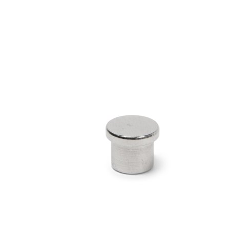 Runder Neodymmagnet mit Stahlgehäuse ø 10 mm, h = 8 mm, Haftkraft N 20