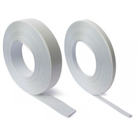Stahlband selbstklebend, weiß b = 12 mm