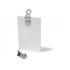 Metallaufhänger für Schaumplatten, mit Gelenk