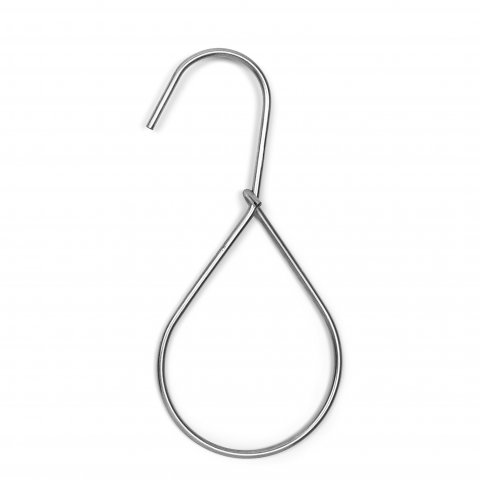 Merchandise ring with hook l=185, ø 75 x 3.8 mm