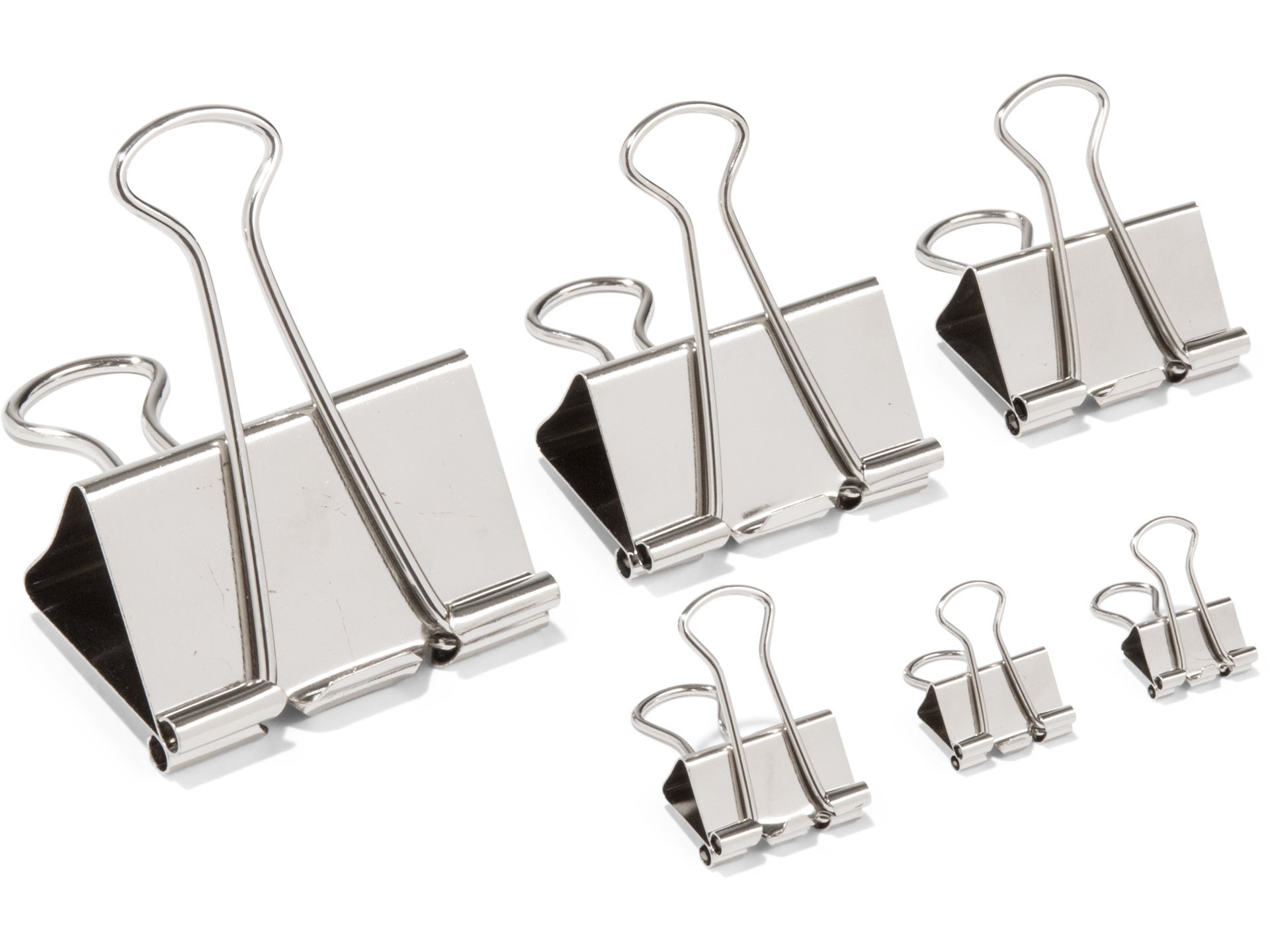 Buy Foldback clips, nickel-plated, silver online at Modulor