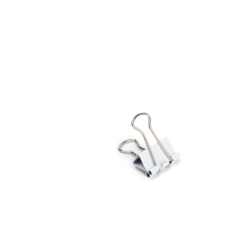 Foldback-Clips farbig b=19 mm, weiß