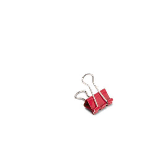 Foldback-Clips farbig b=19 mm, rot