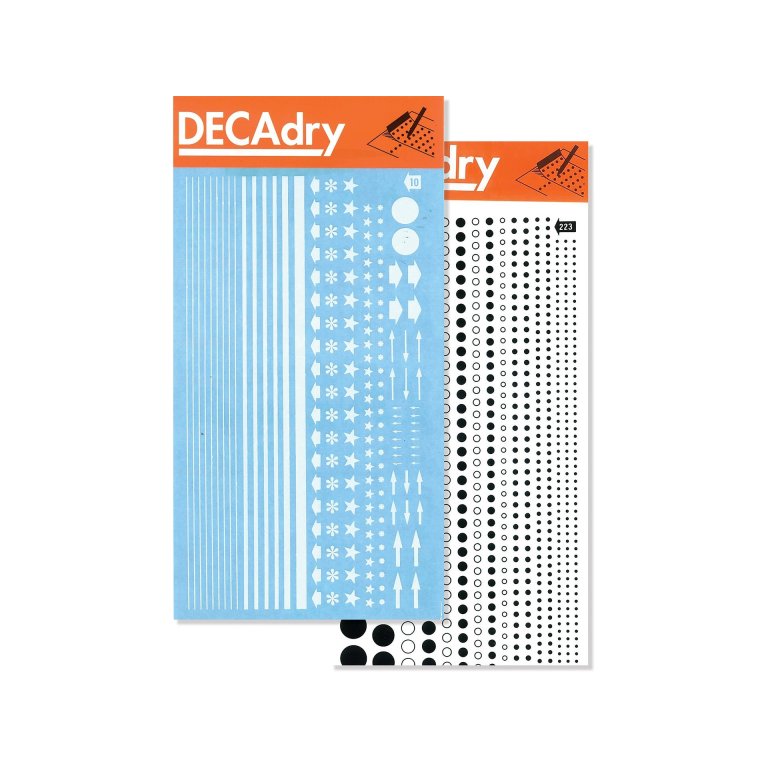 Decadry Transfer Rubbelsymbole