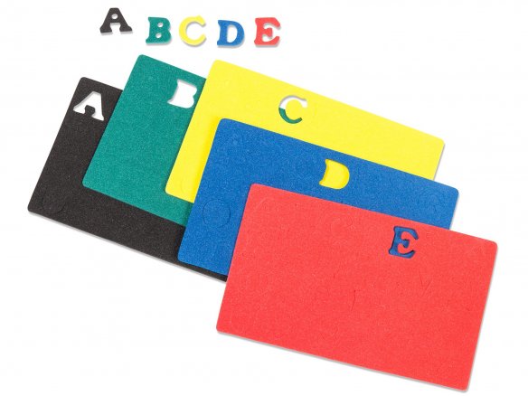 Buy Foam Rubber Letters Coloured Online At Modulor