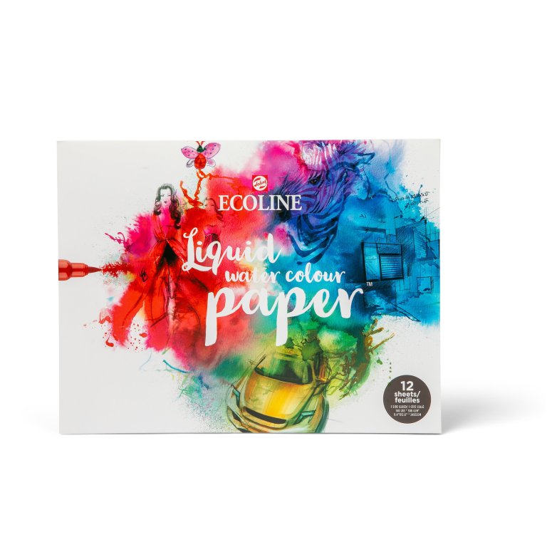Talens Ecoline watercolour pad, 290g/m²