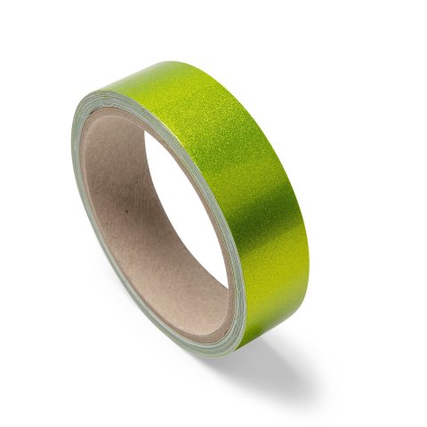 Oracal 970 Nastro adesivo metallico Wrapping Cast PVC, furia di agrumi scintillanti, l = 25 mm, l = 5 m