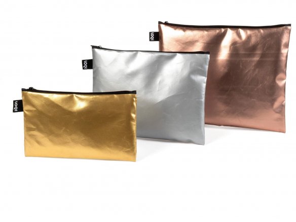 Loqi Reißverschlussbeutel Zip Pockets