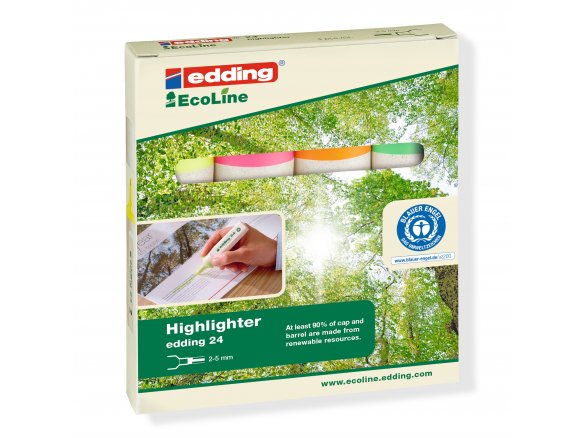 Edding Textmarker 24 Ecoline, Set