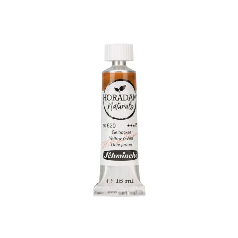 Schmincke Acquerello Horadam Naturale Provetta, 15 ml, giallo ocra (620)