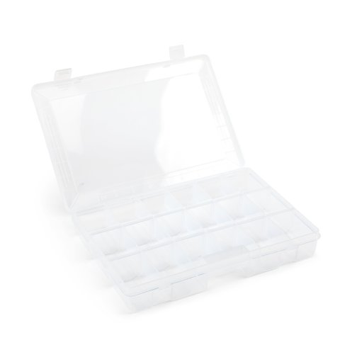 Caja de almacenamiento 25,5 x 17 x 14,5 cm, incluidos 4 separadores