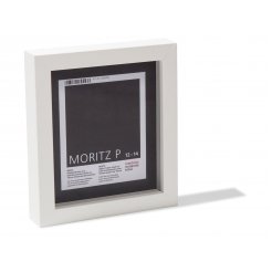 Moritz P wood frame for objects 12 x 14 cm, white