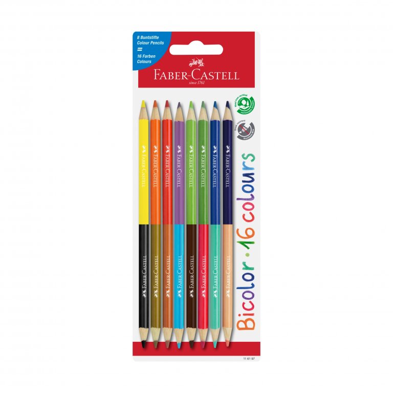 Faber-Castell colored pencil bicolor set