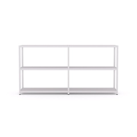Modulor Regal M4.3 785x1575x400mm, Weiß, RAL 9016, FS