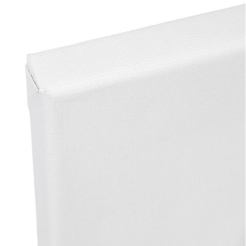 Modulor Universalkeilrahmen Basisqualität, weiß bespannt, Baumwollmischgewebe, 250 g/m², 10x10 cm