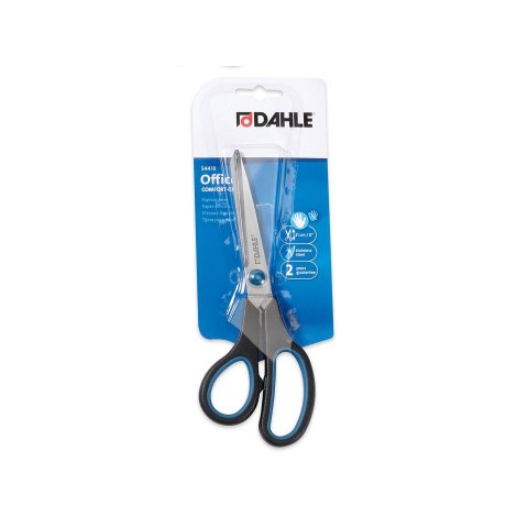 Dahle Office Comfort Grip paper scissors lefthander, 8' (210 mm), Nr. 54418, blister pack