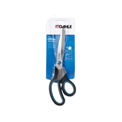 Dahle Office Comfort Grip paper scissors righthander, 10' (260 mm), Nr. 54410, blister pack