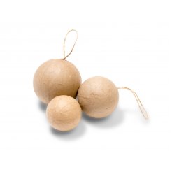 Pappmaché Kugeln