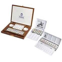 Schmincke watercolor paint Horadam, retro set