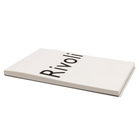 Bloque de papelería Rivoli A5, 120 g/m², 50 hojas en blanco, blanco
