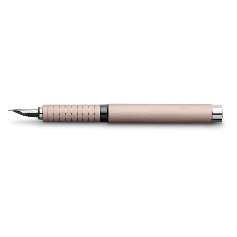 Faber-Castell Essentio fountain pen, aluminium barrel colour: rosé