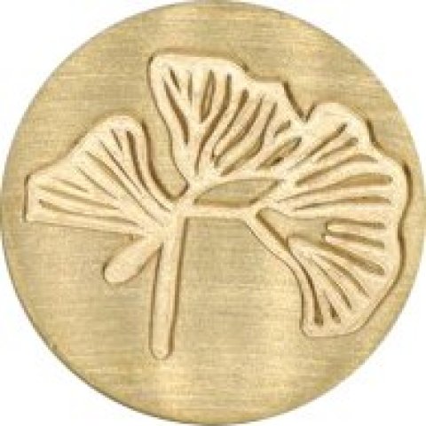 Artemio metal seal ø 25 mm Brass, Ginko