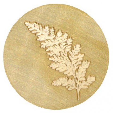 Artemio metal seal ø 25 mm Brass, fern