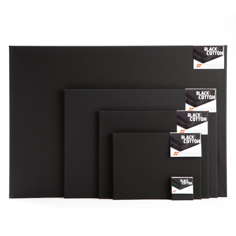 Telaio telaio telaio telaio in tessuto di cotone nero, impregnato