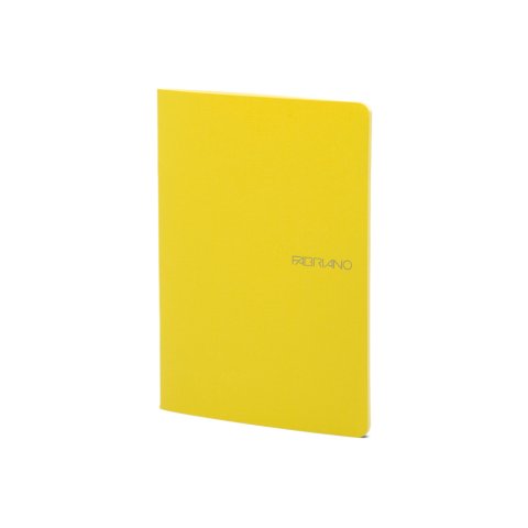 Fabriano Notizheft EcoQua Colore 148 x 210 mm, DIN A5, 40 Blatt/80 Seiten, gelb