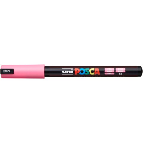 Uni Posca Marker PC-1MR metallgefasste, feine Spitze, pink