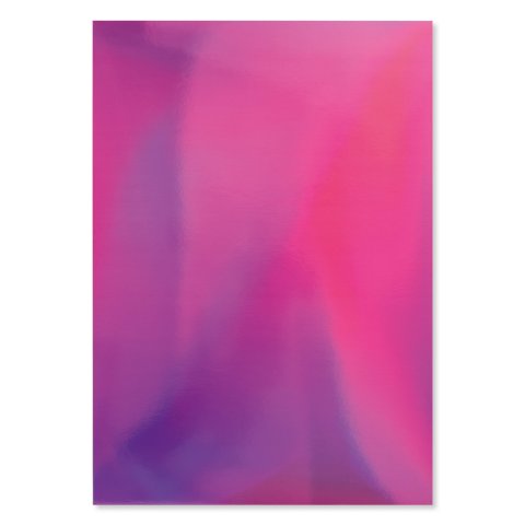 Effektpapier irisierend 50 x 70 cm, 120 g/m², FSC Mix, pink (23)